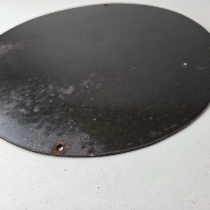 Vintage Mopar Plymouth Porcelain Sign - Road Runner Auto Shop Gas Station Sign - Image 9