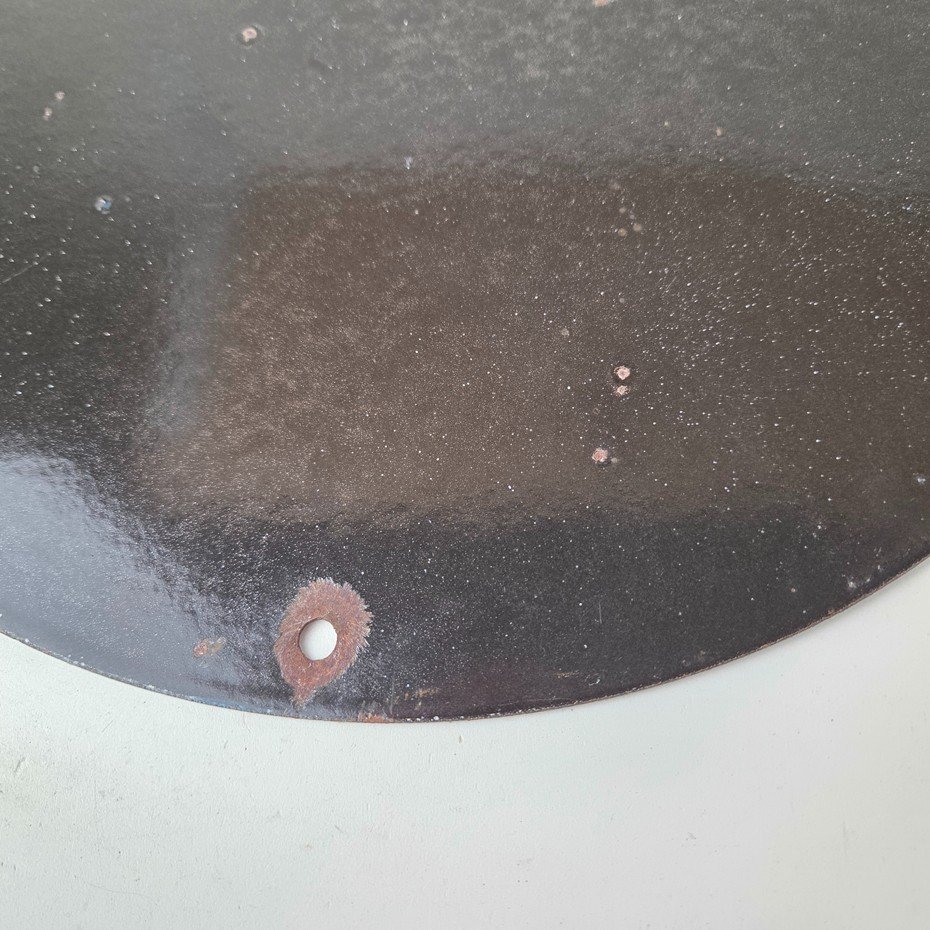 Vintage Philips Radio Sign - Stereo Recorder Porcelain Gas Service Sales Sign - Image 8