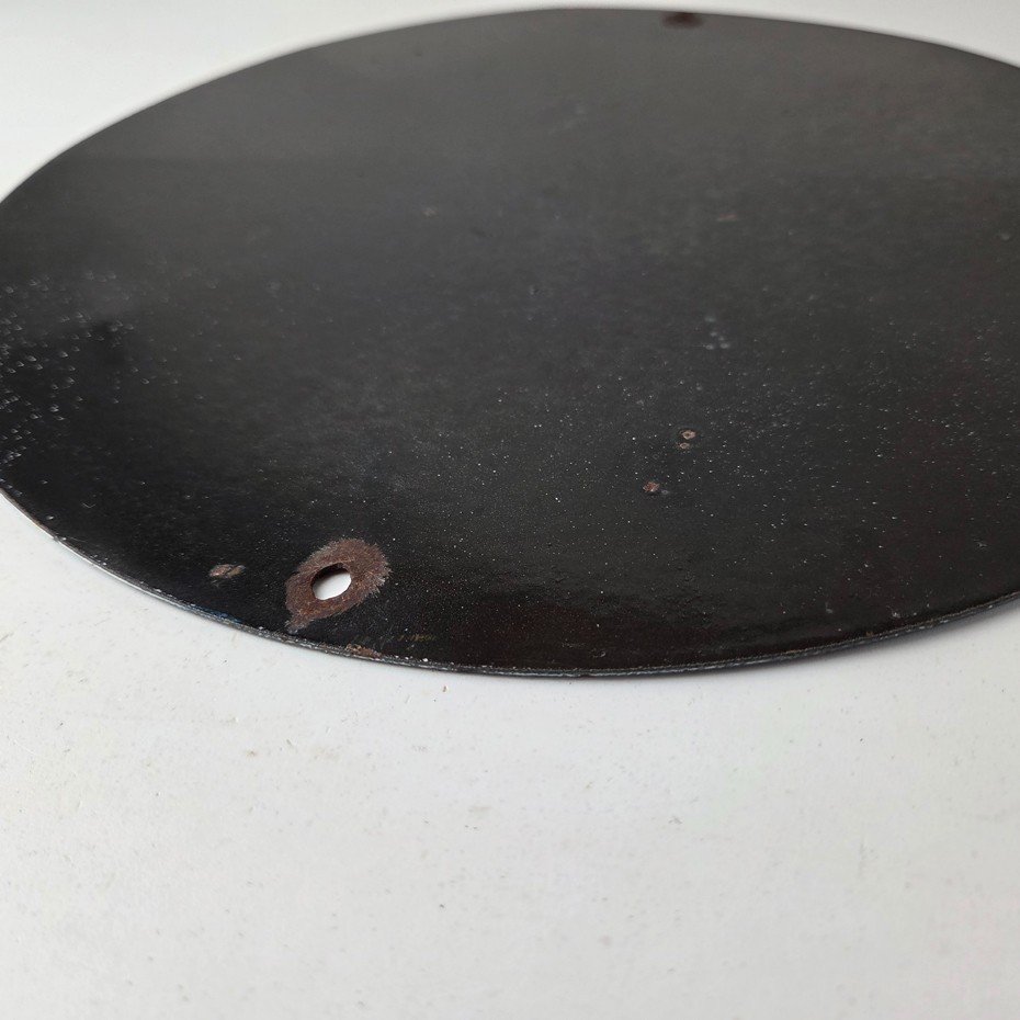 Vintage Philips Radio Sign - Stereo Recorder Porcelain Gas Service Sales Sign - Image 9