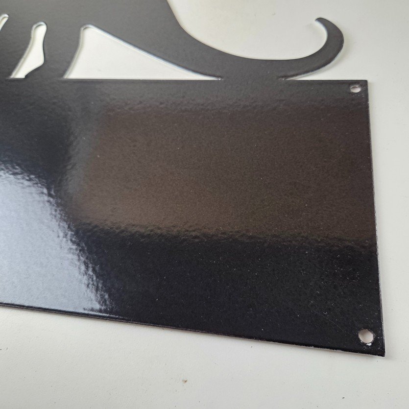 Vintage Sinclair Gasoline Sign - Dino Service Station Pump Porcelain Sign - Image 8