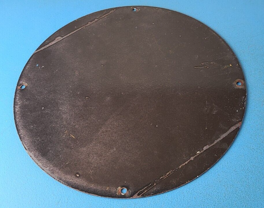 Vintage Smith & Son Sign - Fish Market Seafood Porcelain Gas Pump Sign - Image 14