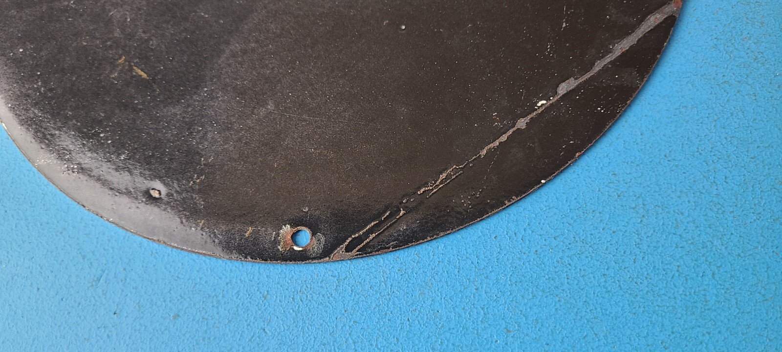 Vintage Smith & Son Sign - Fish Market Seafood Porcelain Gas Pump Sign - Image 15