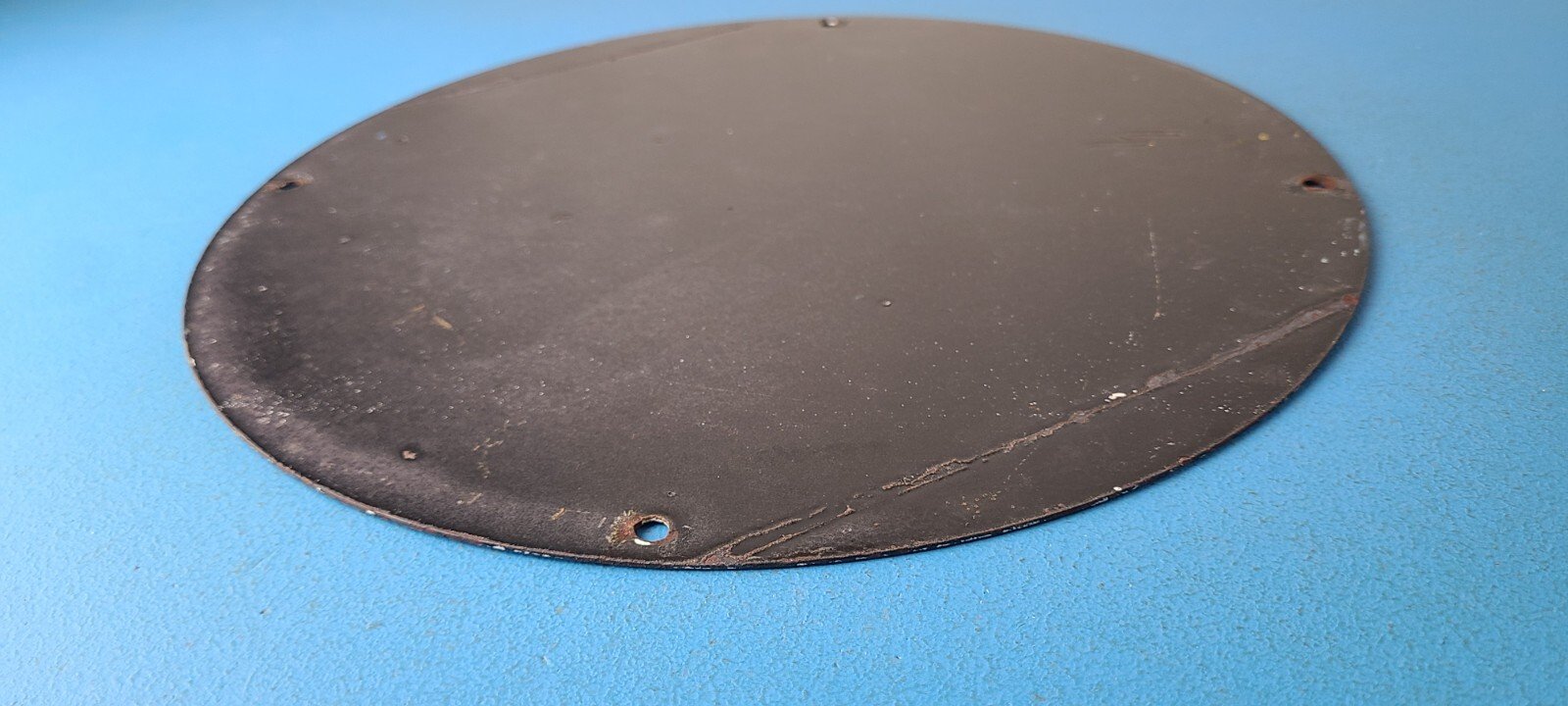 Vintage Smith & Son Sign - Fish Market Seafood Porcelain Gas Pump Sign - Image 16