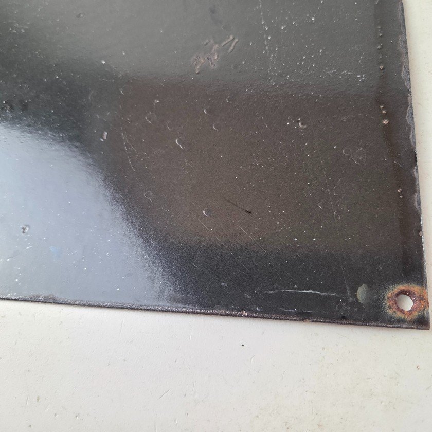 Vintage Stanley Tools Porcelain Sign - Gas Auto Mechanic Garage Shop Sign - Image 8