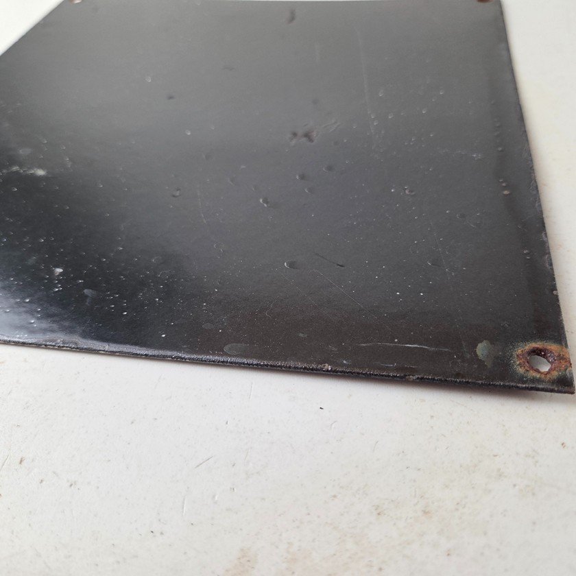 Vintage Stanley Tools Porcelain Sign - Gas Auto Mechanic Garage Shop Sign - Image 9