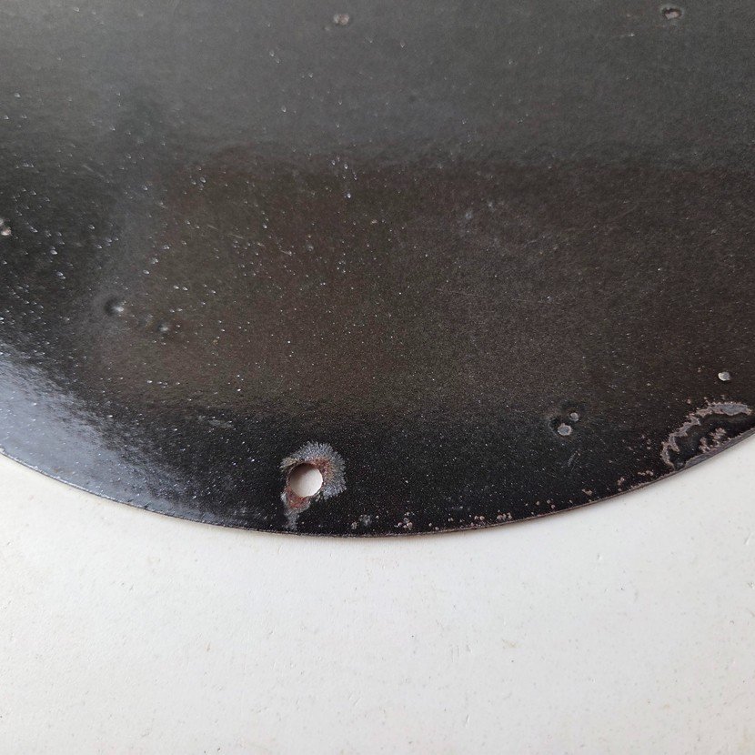 Vintage Texaco Gasoline Advertisement Sign - Gas Service Station Porcelain Sign - Image 8