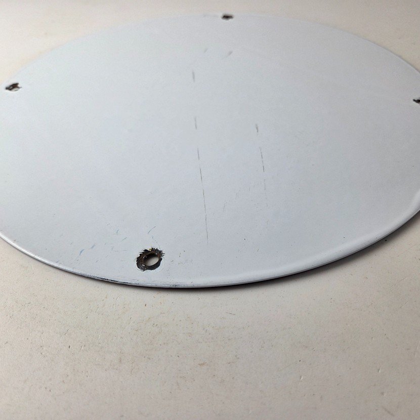 Vintage Tires Sign - Pinup Girl Sign Gas Motor Oil Pump Porcelain Sign - Image 9