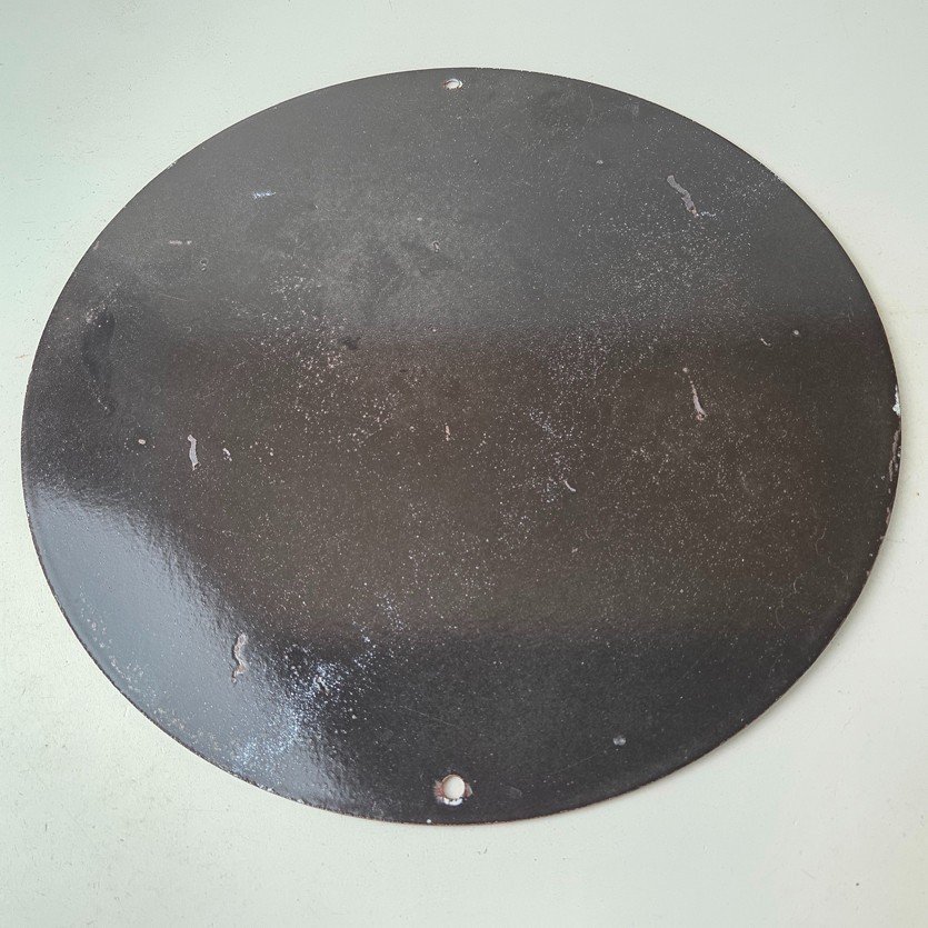 Vintage Vespa Sign - Gas Bike Motorcycle Pump Service Porcelain Sign - Image 7