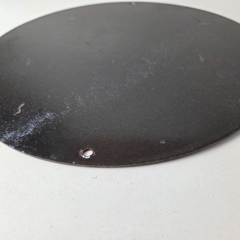 Vintage Vespa Sign - Gas Bike Motorcycle Pump Service Porcelain Sign - Image 9