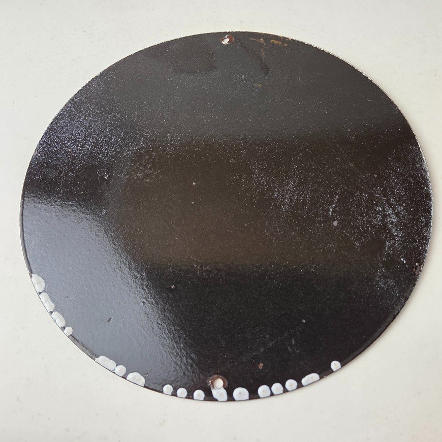 Vintage Vespa Sign - Italian Gas Service Station Porcelain Advertising Sign - Image 7