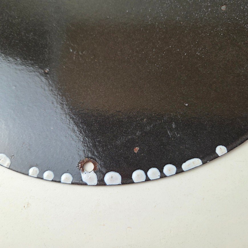 Vintage Vespa Sign - Italian Gas Service Station Porcelain Advertising Sign - Image 8