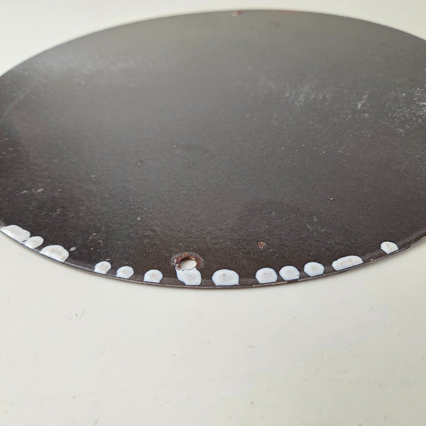 Vintage Vespa Sign - Italian Gas Service Station Porcelain Advertising Sign - Image 9