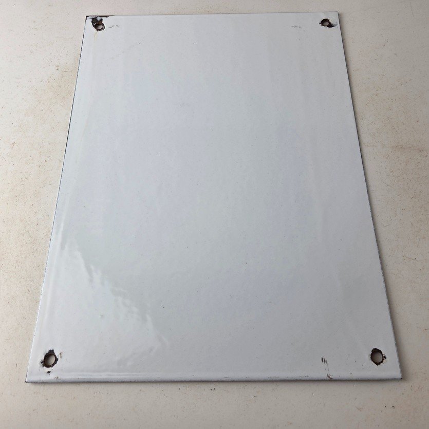 Vintage White Castle Porcelain Sign - Food Burgers Restaurant Drive Thru Sign - Image 7