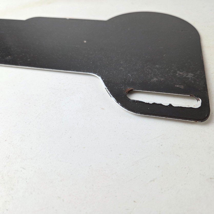 Vintage Willys Jeeps Sign Topper - Auto Used Gas Porcelain License Plate Topper - Image 9