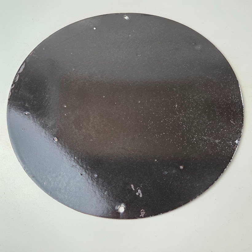 Vintage Winchester Porcelain Sign - Hunting Advertisement Cowboy and Bear Sign - Image 7