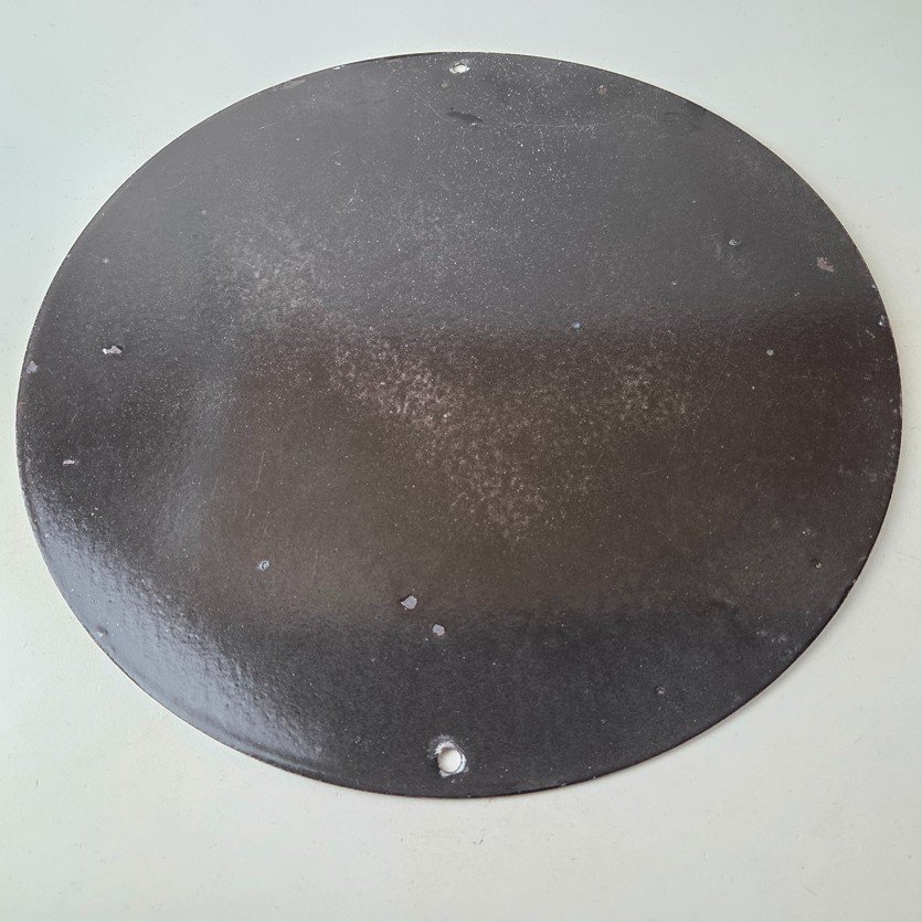 Vintage Winchester Porcelain Sign - Hunting Advertisement Cowboy and Bear Sign - Image 7