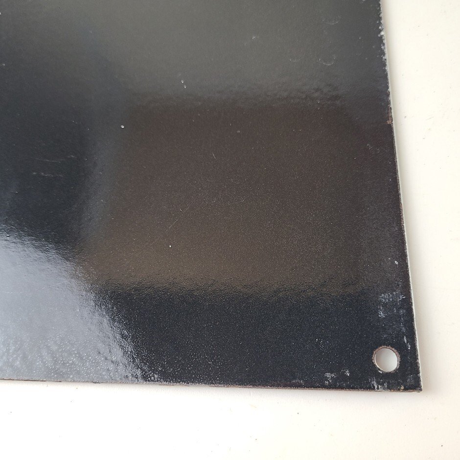 Vintage Zig-Zag Cigarette Papers Sign - Porcelain Tobacco Gas Pump Plate Sign - Image 14