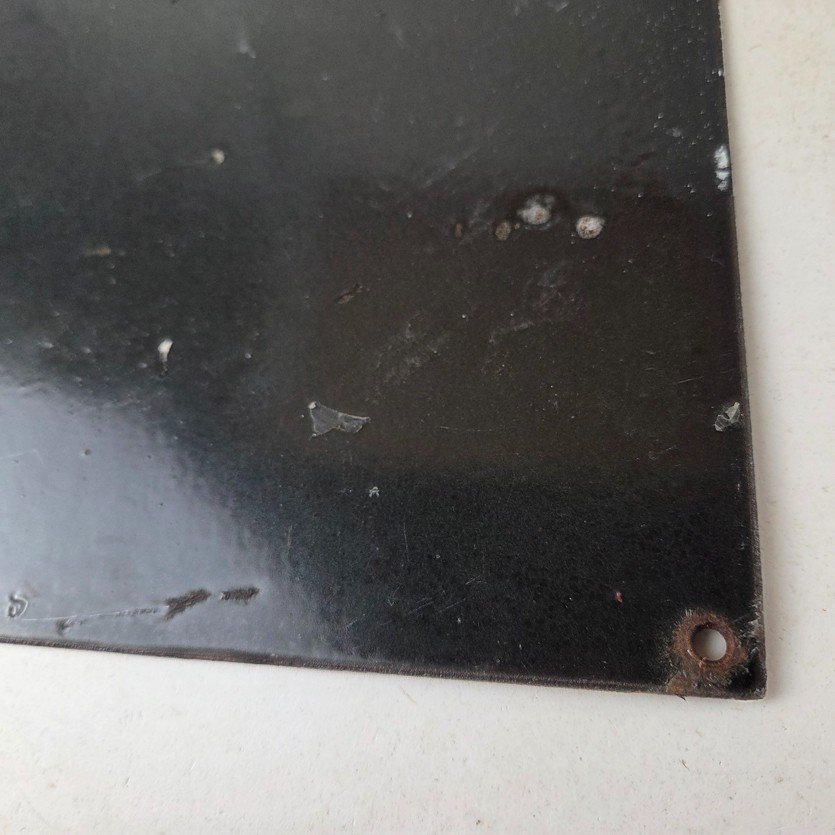 Vintage Apple Computers Sign - Authorized Dealer Service Gas Porcelain Sign - Image 8