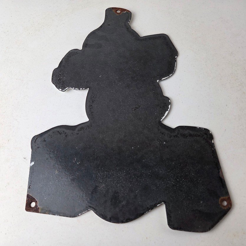 Vintage Chillard Ice Sign - Ice Cubes Chilly Willy Gas Service Porcelain Sign - Image 7