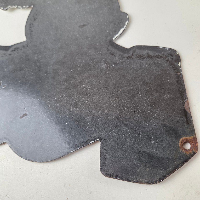 Vintage Chillard Ice Sign - Ice Cubes Chilly Willy Gas Service Porcelain Sign - Image 8