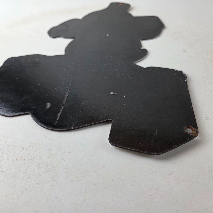 Vintage Chillard Ice Sign - Ice Cubes Chilly Willy Gas Service Porcelain Sign - Image 9