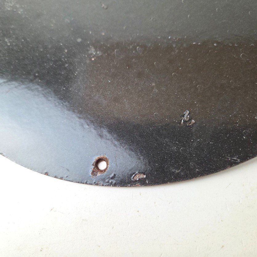 Vintage Colt Firearms Sign - Cat Revolver Gun Shop Ammo Porcelain Gas Pump Sign - Image 8