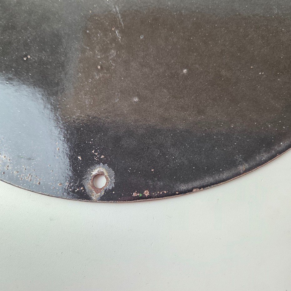 Vintage Felix Buffalo Gasoline Sign - Gas Motor Oil Pump Porcelain Sign - Image 11