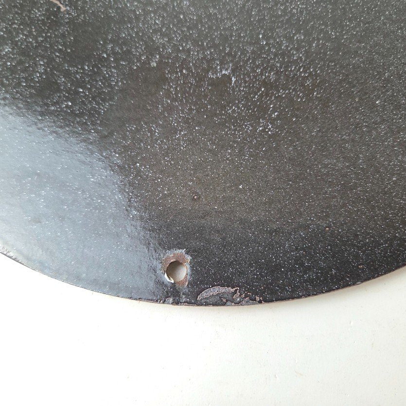 Vintage Ford Motors Sign - Mustang Gas Pump American Automotive Porcelain Sign - Image 8