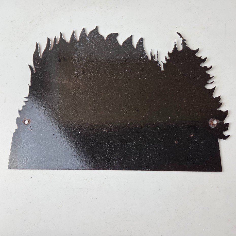 Vintage Forest Service Sign - Smokey Bear Prevent Fires Gas Porcelain Sign - Image 7