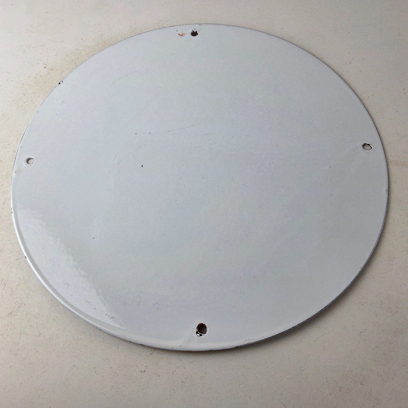 Vintage Honda Sign - Motorcycle Biker Automobile Gas Pump Service Porcelain Sign - Image 7