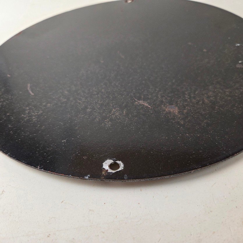 Vintage Indian Motorcycles Porcelain Sign - Authorized Dealer Sales Gas Sign - Image 9