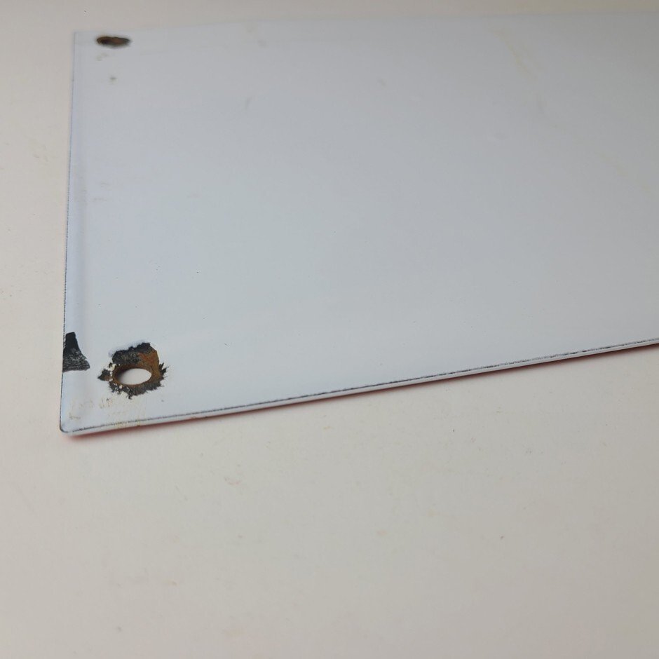 Vintage Indian Motorcycles Sign - Parts Dealership Service Porcelain Gas Sign - Image 16