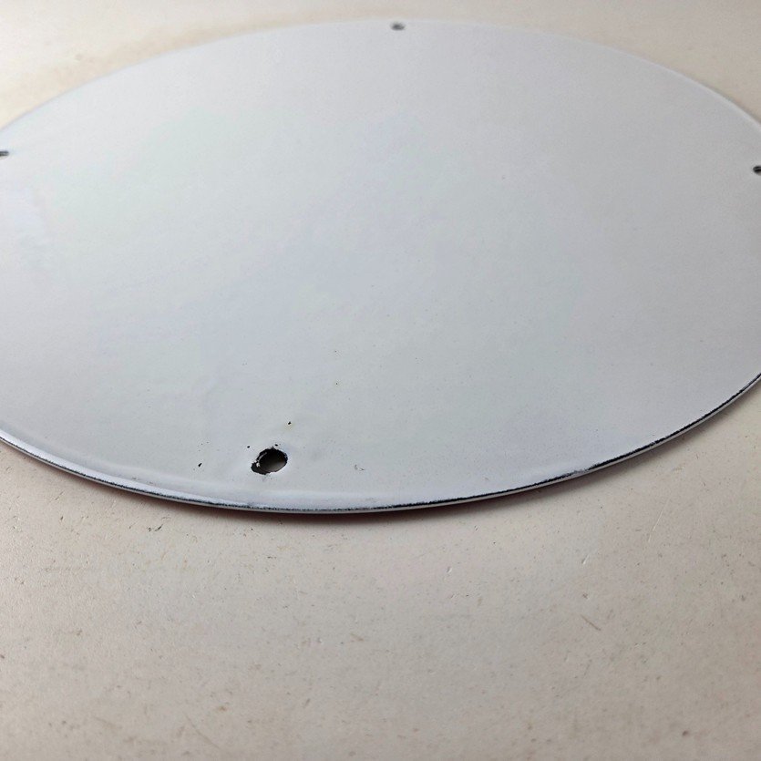 Vintage Indian Motorcycles Sign - Porcelain Gas Pump Service Station Sign - Image 9