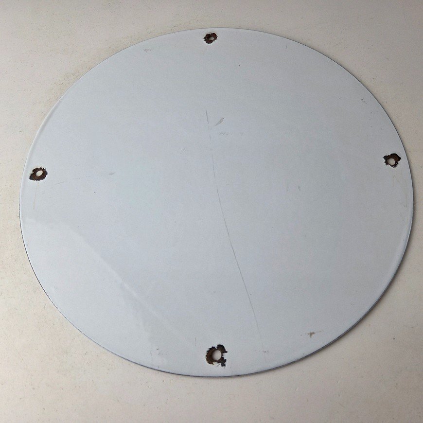 Vintage Jeep Vehicles Sign - USA Army Gas Pump Porcelain Sign - Image 7