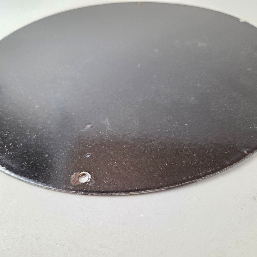 Vintage Mack Trucks Sign - British Bulldog Auto Gas Pump Porcelain Ad Sign - Image 9