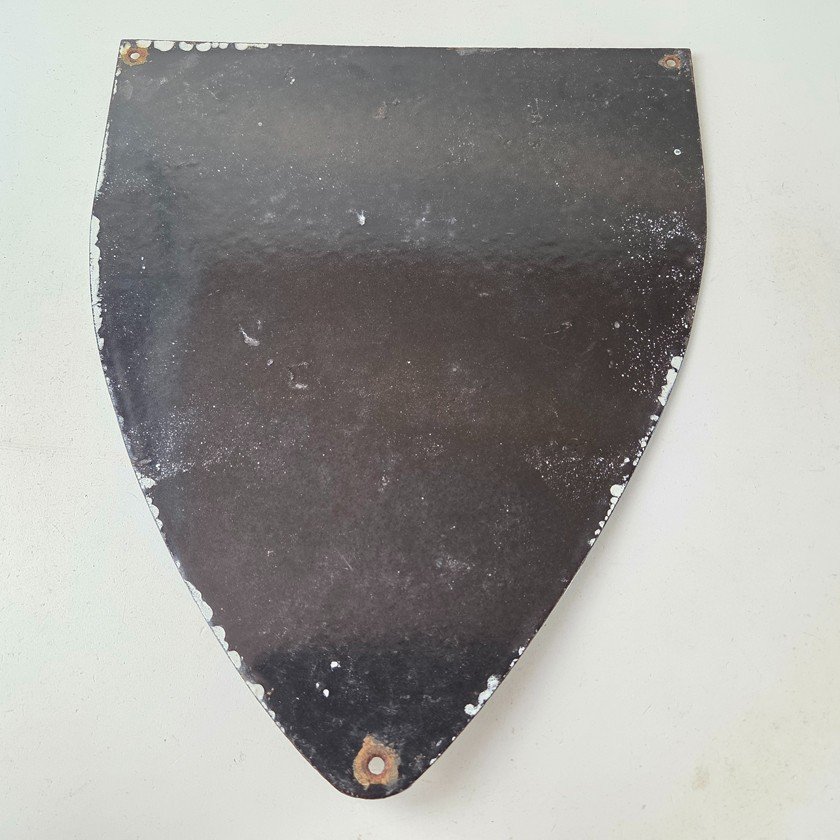 Vintage Mohawk Tires Sign - Porcelain Service Mechanic Shop Gas Oil Pump Sign - Image 7