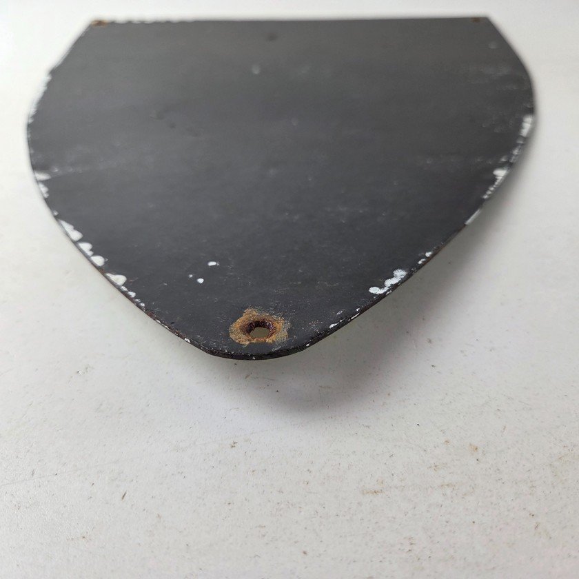 Vintage Mohawk Tires Sign - Porcelain Service Mechanic Shop Gas Oil Pump Sign - Image 9