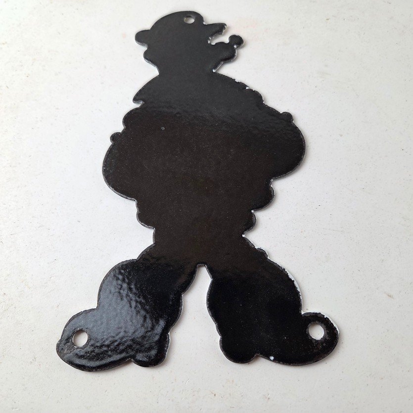 Vintage Popeye Porcelain Sign - Piggly Wiggly General Store Gas Sign - Image 7