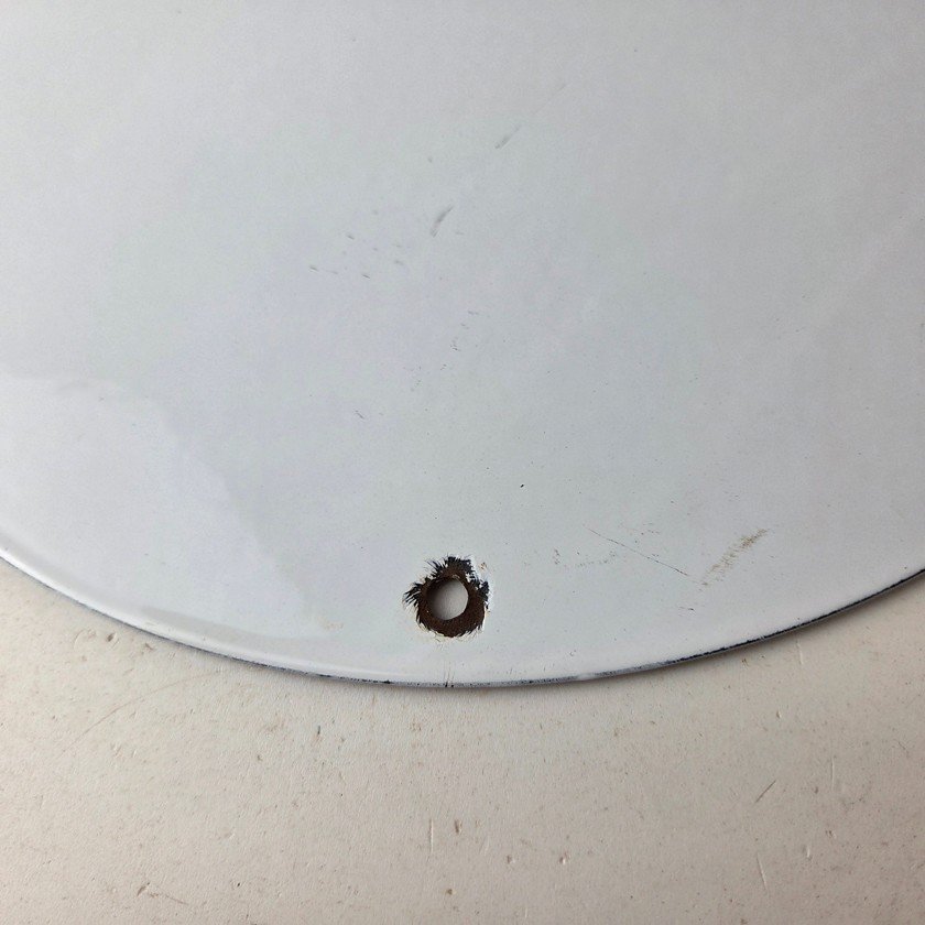 Vintage Shell Gasoline Sign - Grand Canyon Gas Oil Pump Plate Porcelain Sign - Image 8