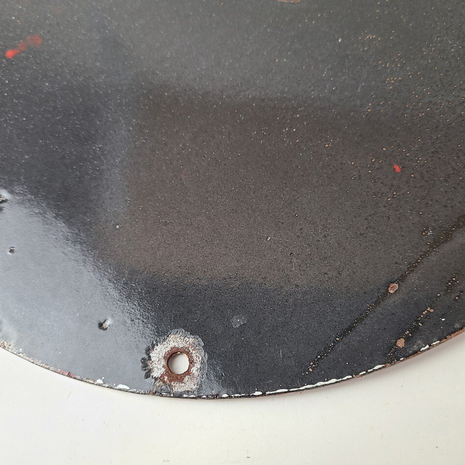 Vintage Shell Gasoline Sign - Use Coupon Code on Porcelain Popeye Gas Sign - Image 15