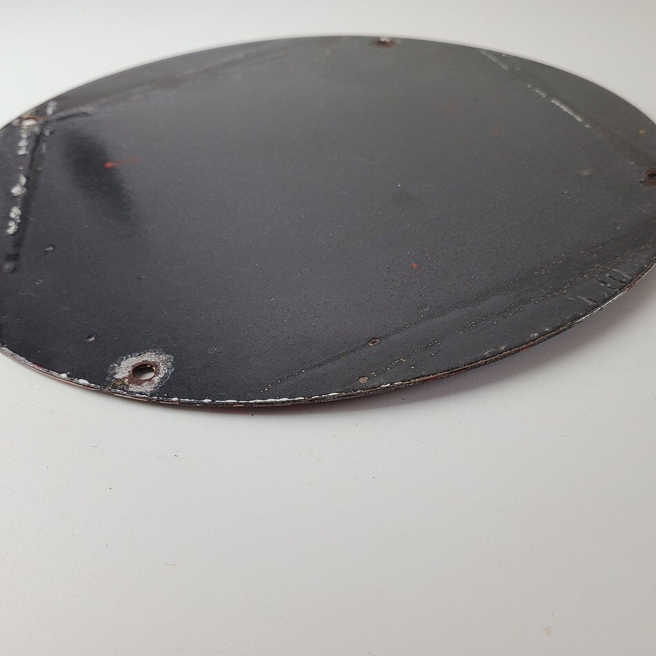 Vintage Shell Gasoline Sign - Use Coupon Code on Porcelain Popeye Gas Sign - Image 16