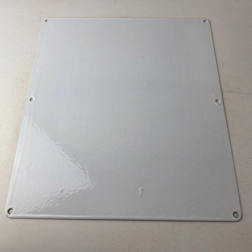 Vintage Sinclair Gasoline Porcelain - Service Station Gas Pump Plate Ad Sign - Image 7