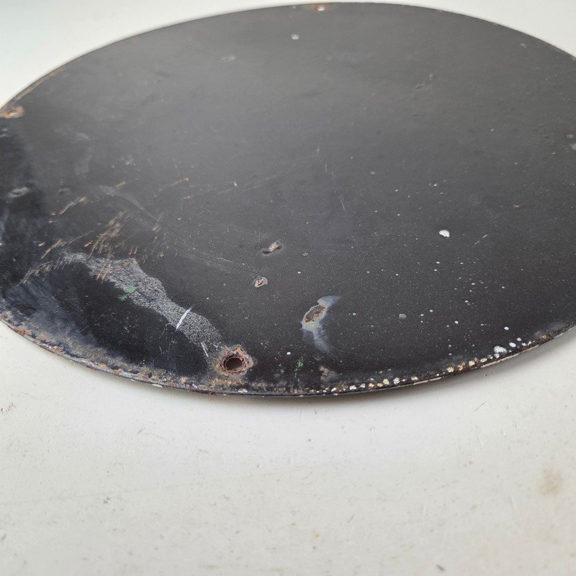 Vintage Sinclair Porcelain Sign - Flintstones Cave Man Gasoline Gas Station Sign - Image 9