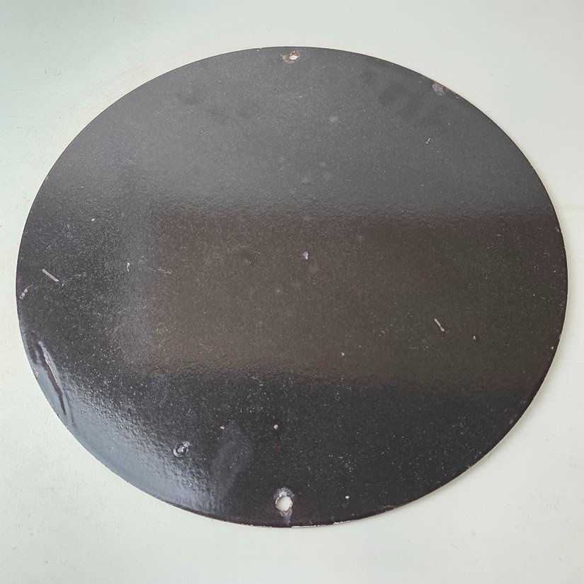 Vintage Skunk Motor Oil Sign - Service Station Gas Pump Plate Porcelain Sign - Image 7