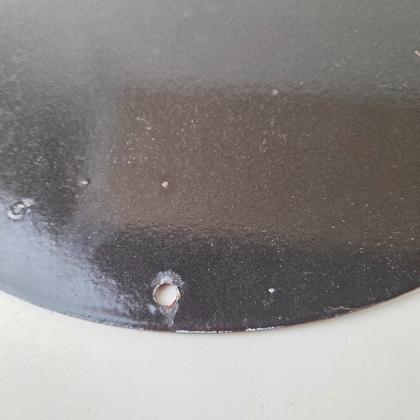 Vintage Skunk Motor Oil Sign - Service Station Gas Pump Plate Porcelain Sign - Image 8