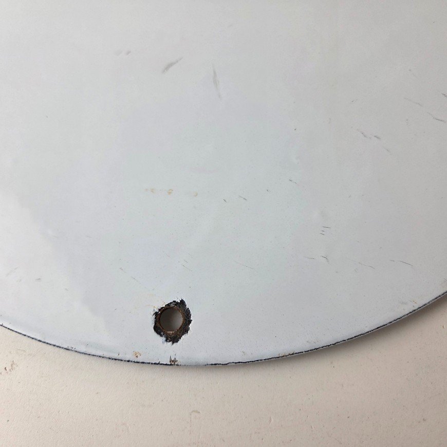 Vintage Smitholene Sign - Airplane Gas Service Station Pump Plate Porcelain Sign - Image 8