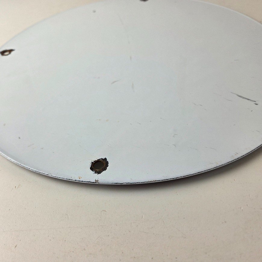 Vintage Smitholene Sign - Airplane Gas Service Station Pump Plate Porcelain Sign - Image 9