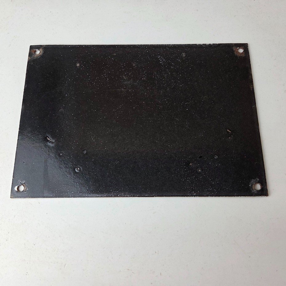 Vintage Antelope Petroleum Sign - Motor Oil Gas Pump Porcelain Advertising Sign - Image 7