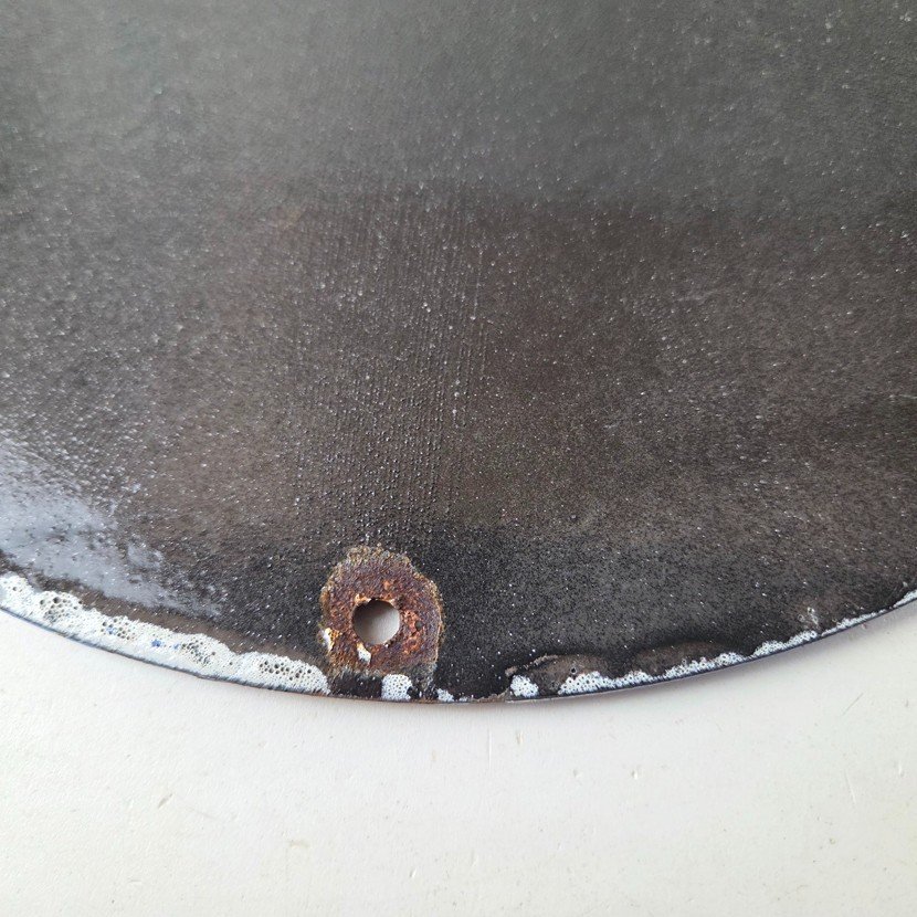 Vintage Chevrolet Corvette Porcelain Sign - American Service Gas Oil Racing Sign - Image 8