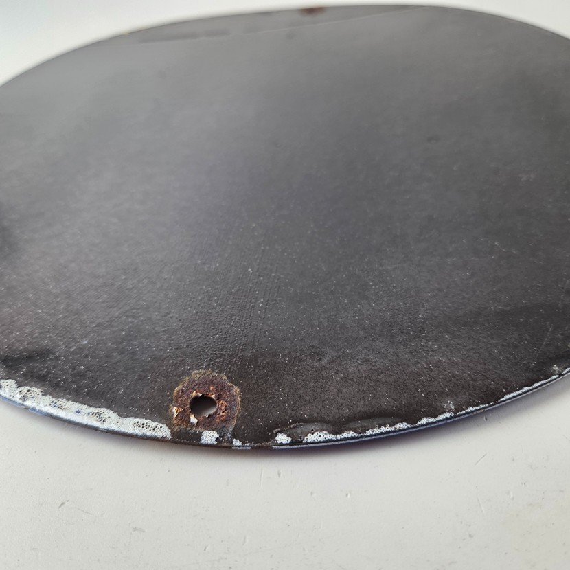 Vintage Chevrolet Corvette Porcelain Sign - American Service Gas Oil Racing Sign - Image 9